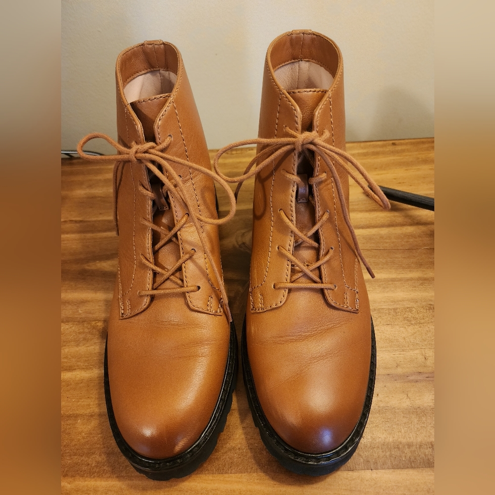J.Crew Brown Combat Boots